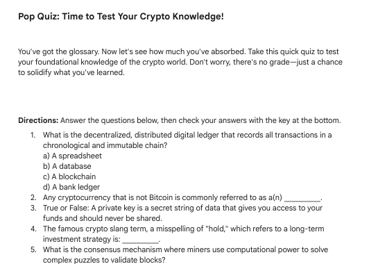 D150: 150 Terms Every Crypto Investor Must Know